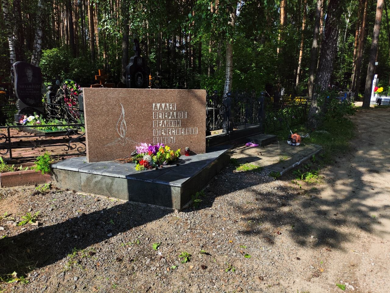 Аллея ветеранов